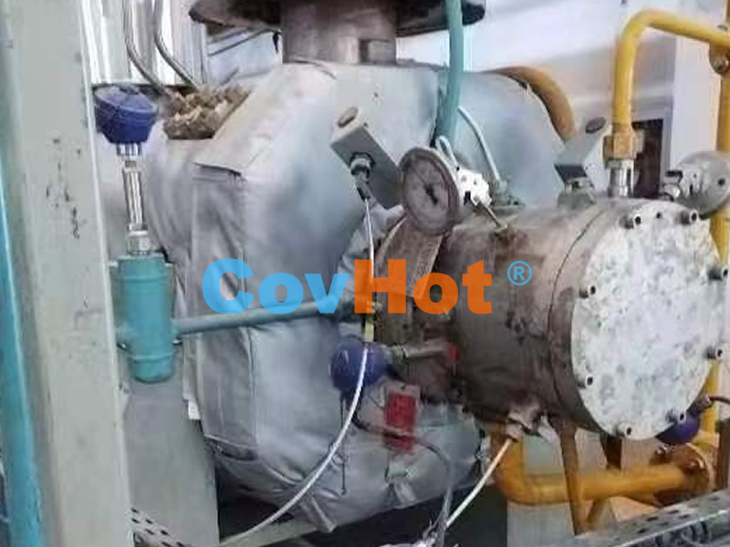 柔性可拆卸保溫套：守護設備溫暖的“定制冬衣”